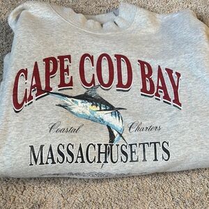 Abercrombie & Fitch Gray Cape Cod Bay Sweatshirt M
